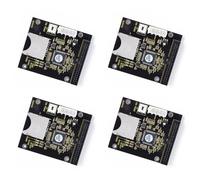 ISTOVO 4X SD to 3.5 Inch IDE 40 Pin Converter Card IDE SD Card Adapter SSD Embedded Storage Adapter Card IDE Expansion Card