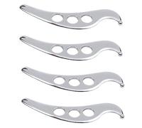 ISTOVO 4X Stainless Steel Gua Sha Guasha Plate Massager Tool Scraper Physical Therapy Loose Muscle Meridian Spa Board Tool