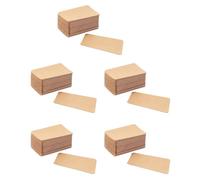 ISTOVO 500pcs Blank Paper Business Cards Word Card Message Card DIY Gift Card
