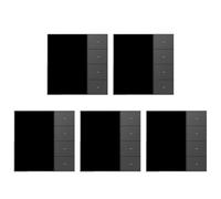 ISTOVO 5pcs 3.5 Inch Wall Switch Touch Screen 4 Groups Switch 8-Way Scene Radar Sensor Dimming Switch Curtain Tuya Zigbee A