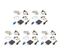 ISTOVO 5Set Automatic Irrigation DIY Kit Water Pump Soil Moisture Detection Garden Drip Watering Watering Irrigation System