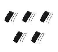 ISTOVO 5X Adjustable Guitar Strap Band Acoustic Electric 132 x 6cm Black