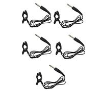ISTOVO 5X Black Universal Guitar Acoustic Clip on Pickup Piezo Contact Microphone