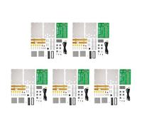 ISTOVO 5X DIY Pixel Game Maker Kit Electronics DIY Soldering Project Practice Solder Learning Assembly with Shell