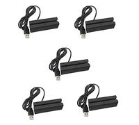 ISTOVO 5X MSR90 USB Magnetic Strip Card Reading Machine Card Reader Stripe 3 Tracks Mini Swiper for USB PC