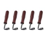 ISTOVO 5X Piano Tuning Wrench L-Shape Piano Tuner Spanner Repair Tool Professional Wrench Piano Tuning Hammer