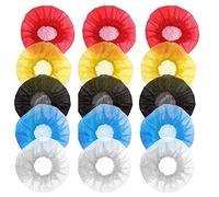 ISTOVO 600Pcs Disposable Microphone Cover,Handheld Microphone Windscreen for KTV Recording Studio Karaoke(Mixed Colors)