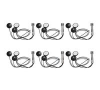 ISTOVO 6X Universal Pickup Piezo 3 Transducer 6.35mm for Acoustic Guitar Ukulele Mandolin
