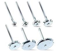 ISTOVO 7Pcs PVC Fitting Socket Saver Kit 1/2In, 3/4In, 1In, 1-1/2In, 2In, 3Inch, 4Inch, PVC Pipe Reamer Set for Removing Hub