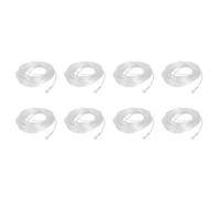 ISTOVO 8pcs 8M Soft Nasal Oxygen Tube Nasal Oxygen Cannula Nasal Tube Suitable for Oxygen Generator