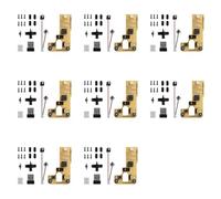 ISTOVO 8X for Bamboo Lab DIY 3D Printing Wireless Mouse Kit Model 002 Computer Mouse Components with Printer Parts and Hardware