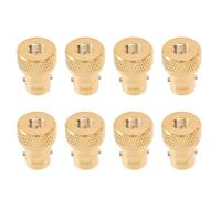 ISTOVO 8X SMA Male to BNC Female Jack M/F Straight Type Adapter Coaxial Connector