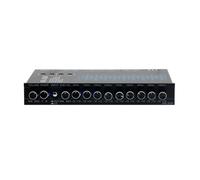 ISTOVO 9 Band Equalizer High Performance 9 Equalization Bands 12V DC for Boat RV Car Metal with CD AUX Input Chip Output