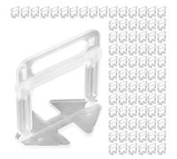 ISTOVO 900PCS 1.5mm Wall Floor Tile Leveling System Clips Ceramic Spacers Straps Kit Set for Tile Laying Construction Tools