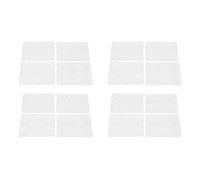 ISTOVO 96 Pieces Drum Dampeners, Drum Damper Gel Pads Drum Silencers Non- Soft Silicone Drum Mute for Drums Tone (Clear)