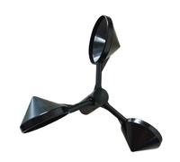 ISTOVO Anemometer Housing Wind Part Direction Indicator Shell 3-Cup Shell for Anemometer
