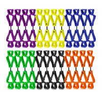 ISTOVO Anti-Drop Glove Clips for Work 24 Bulk Z-Shaped Clips for Tool Belts& Hard Hats Construction Gloves Keeper