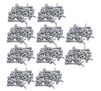 ISTOVO Aquarium Fish Oxygen Air Line Tubing Control Valve 200 Pcs Gray