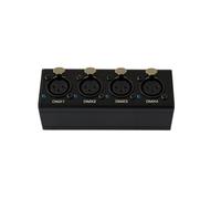 ISTOVO ArtNet MINI DMX512 Ethernet Lighting Controller Interface 4 Universe 2048 Disco with MA2 for Dance Club Black