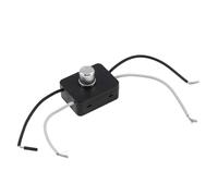 ISTOVO Built-in Dimmer Switch Combo Kit 120V Rotary Canopy Dimmer Switch Replacement for Table Lamps/Floor Lights