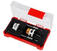 ISTOVO Countersink Drill Bit Set with Adjustable Depth Stop Quick Change Countersink Drill with Replaceable Drill Bits