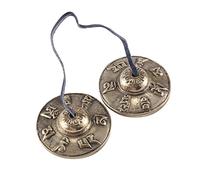 ISTOVO Craft Cymbal Musical Instruments Sound Healing Mindfulness Bronze Chime for Chakra Healing Sound
