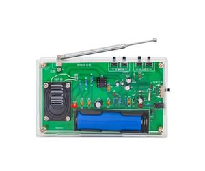 ISTOVO DIY FM Radio Kit Electronic Production DIY Students Welding Practice Assembly Teaching Training Circuit Board Parts