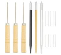 ISTOVO Doll Hair Rooting Holders Tools Set, DIY Handle Doll Wig Tool Supplies Reroot Rehair Tools Hair Making Accessorie