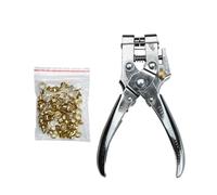 ISTOVO Eyelet Hole Puncher Leather Belt Hole Punch Plier Revolve Sewing Machine Bag Setter Tool Household Leathercraft