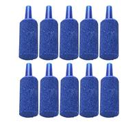 ISTOVO Fish Tank Mineral Air Stone, 10 Pieces, Blue