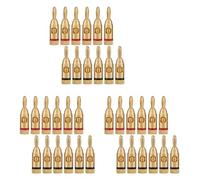 ISTOVO Gold-Plated Banana Plug or Connector (Open Screw Type) (18 Pairs (36 Plugs)) Audio Plug Speaker Wire Connector