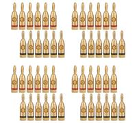 ISTOVO Gold-Plated Banana Plug or Connector (Open Screw Type) (24 Pairs (48 Plugs)) Audio Plug Speaker Wire Connector