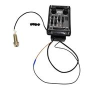ISTOVO Guitar Pickups Prefix Plus-T Onboard Preamp Matrix Acoustic Pickup EQ Equalizer with Tuner Soft Piezo