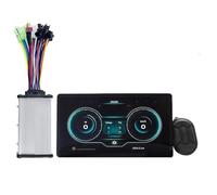 ISTOVO H8 Electric Bicycle LCD Display+Controller Screen Projection Navigation Digital Stopwatch Speedometer for Ebike Meter 5PIN