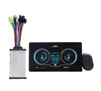 ISTOVO H8 Electric Bicycle LCD Display+Controller Screen Projection Navigation Digital Stopwatch Speedometer Ebike Meter SM6PIN