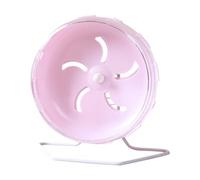 ISTOVO Hamster Sport Running Wheel Cat Running Wheel Rat Small Mice Silent Jogging Hamster Gerbil Exercise Play Toys Brackets Accessories D