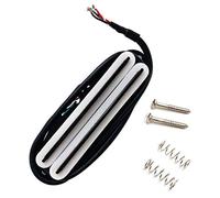 ISTOVO Hot Rail Pickups Double Track 11K Alnico5 Guitar Pickup Fit Strat Tele Electric Guitar, White