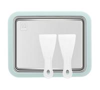 ISTOVO Instant Ice Cream Maker,Homemade DIY Ice Cream,Freeze Yogurt Rolls,Food Grade Stainless Steel Ice Cream Roll Machine