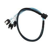 ISTOVO Internal Mini SAS to Cable, SFF-8643 to Forward Breakout Compatible with Controller Hard Drive (1.6Ft)
