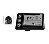 ISTOVO LCD-S866 Electric Bike LCD Display Meter Dashboard Display Panel 24V 36V 48V for Electric Scooter 6PIN