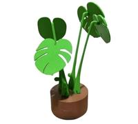 ISTOVO Monstera Coasters Plant Non-Slip Coasters, Monstera Coaster Set, Tropical Leaf Plant Coasters Home Decoration,