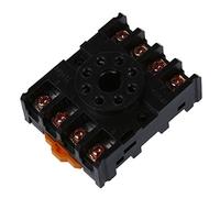 ISTOVO New 8 Round Pin 8-Pin PF083A Relay Base Socket