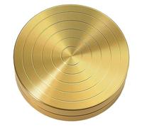 ISTOVO Non Slip Training Disc for Figure Skaters Gymnasts Ballet Turning Board Training Board Equipment for Ice Skaters Gymnasts and Cheerleaders Professional Dance Turning Board for Kids Adults Gold