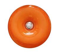 ISTOVO Orange Donut Lamp, Mid Century Modern Lamp, Bedside Lamp, Novel Art Deco Lamp, Beautiful Table and Wall Decoration Lamp