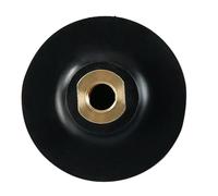 ISTOVO Rubber Backing Pad Polishing Grinding Disc Holder for Angle Grinder M10 Abrasive Self-Adhesive Grinding Backing Pad 4In Easy to Use