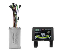 ISTOVO Scooter Bicycle Lithium-Ion Power-Assisted Conversion Accessories H-100 Color Screen Meter with 17A 3 Mode Sine Wave Kit