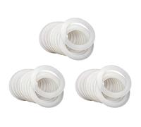 ISTOVO Silicone Sealing Rings Gasket for Leak Proof Jar Lids (72 Pack, Regular Mouth)