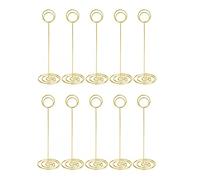 ISTOVO Table Number Holders 10Pcs - 8.75 Inch Place Card Holder Tall Table Number Stands for Wedding Party Graduation Reception