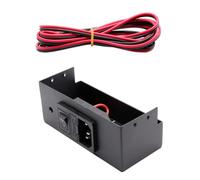 ISTOVO Upgrade Ender3 CR10 3D Printer Power Shell 3D Printer Power Shell Power Supply Switch Male Socket