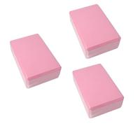 ISTOVO Yoga Bricks, Exercise Bricks, Yoga Supplies, Children'S Dance Bricks, High-Density Foam Bricks Pink